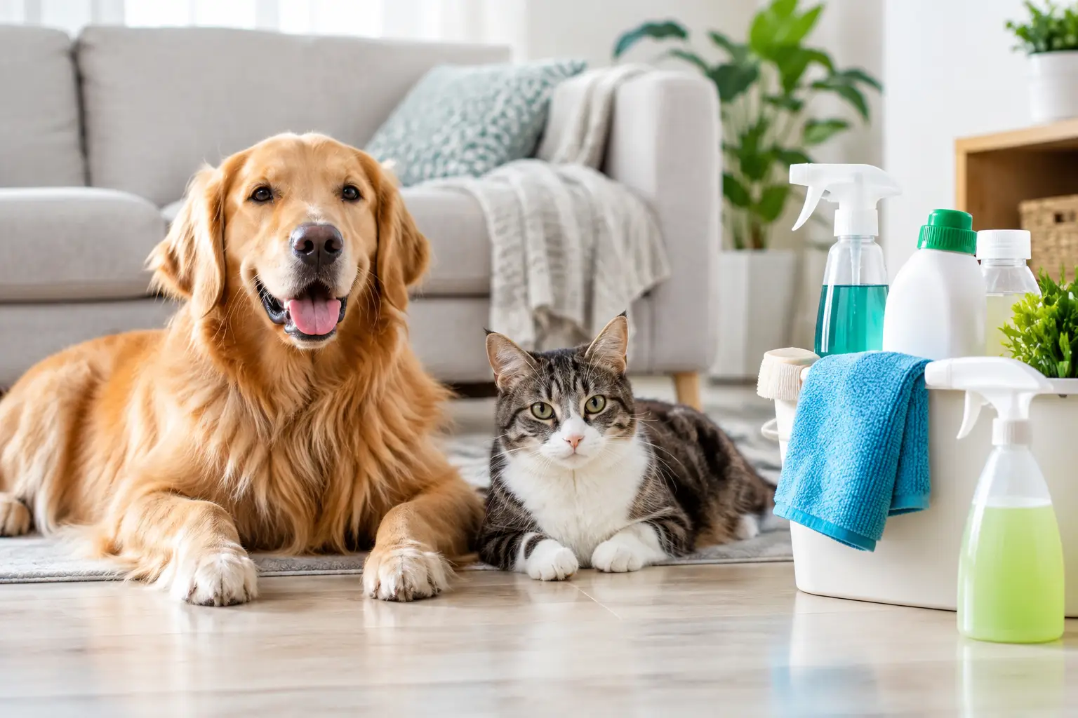 Cleaning Products Safe Around Pets That Work