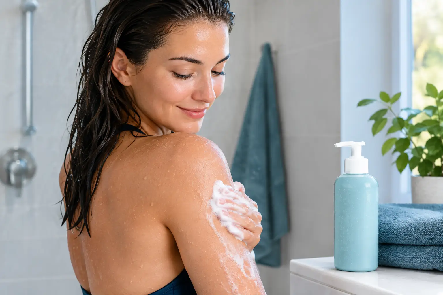 Chlorine Odor Body Wash That Works After a Swim