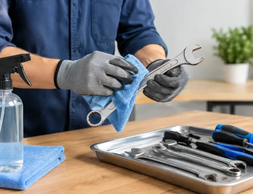 Clean Greasy Tools Without Fumes, the Safer Way