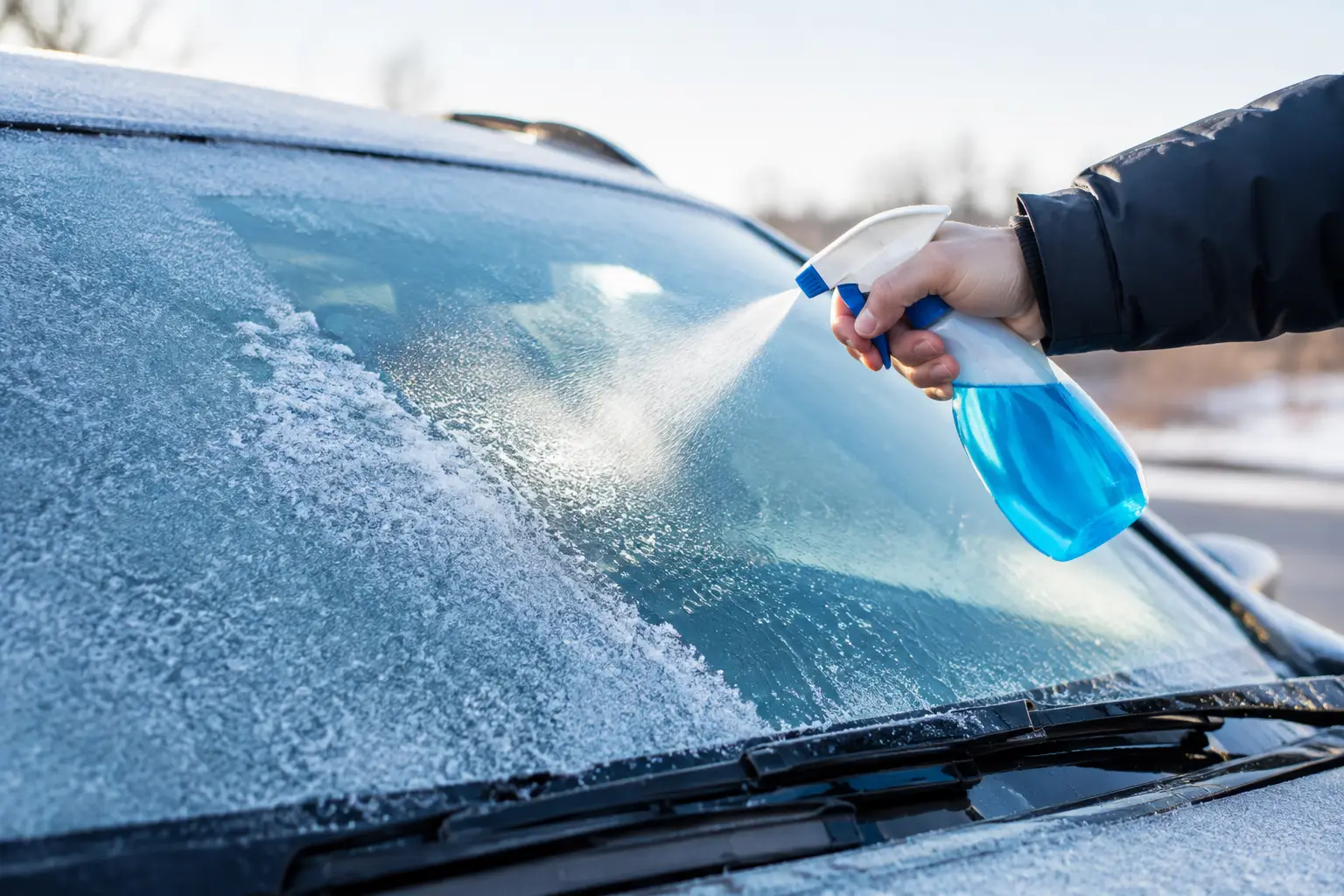 How to Remove Windshield Frost Without Scraping